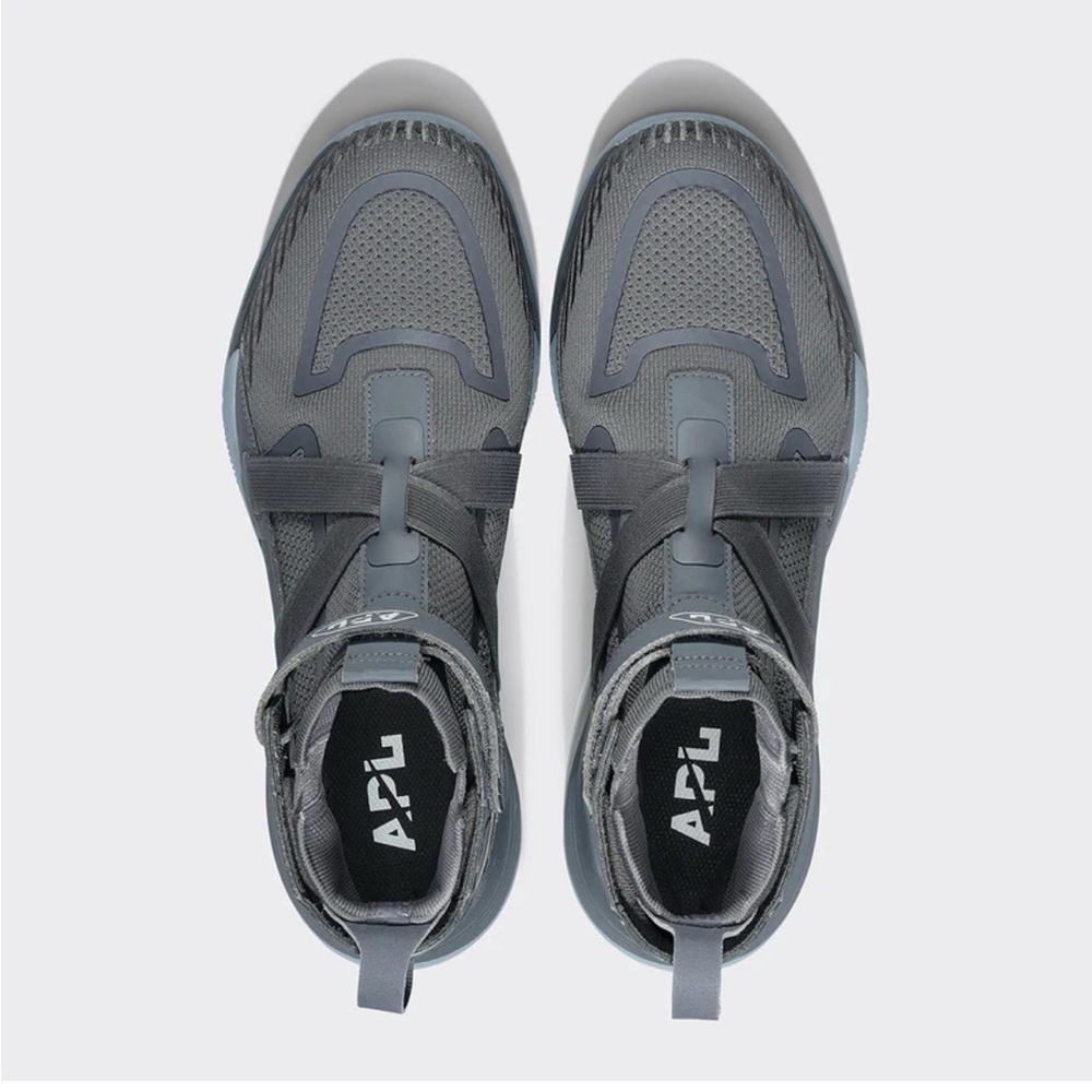 APL Gray Super Future High-Top Basketball Sneakers 8